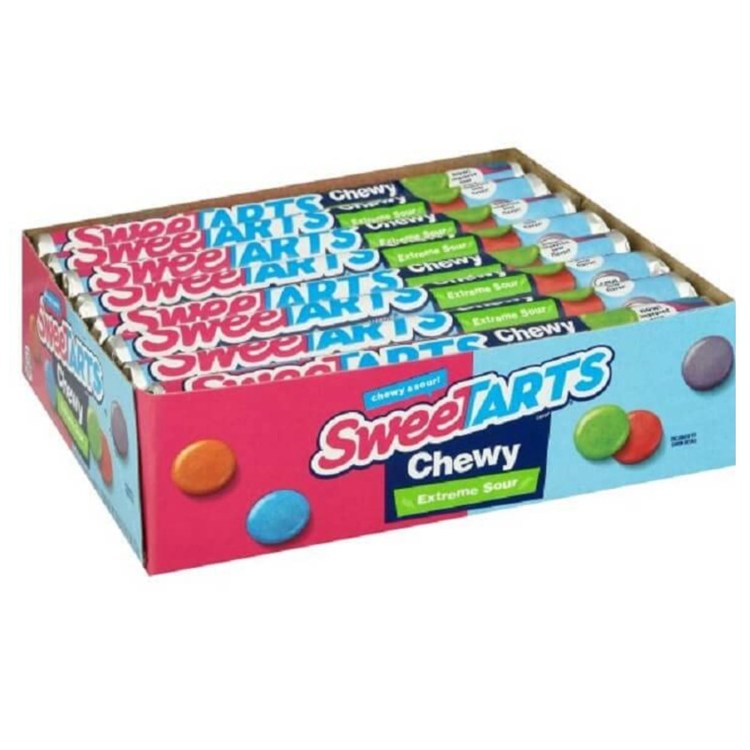 Sweetarts Chewy Sour Rolls (aka Shockers) - 24ct